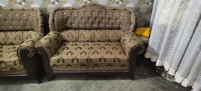 sofa double foam sofa 3 set .