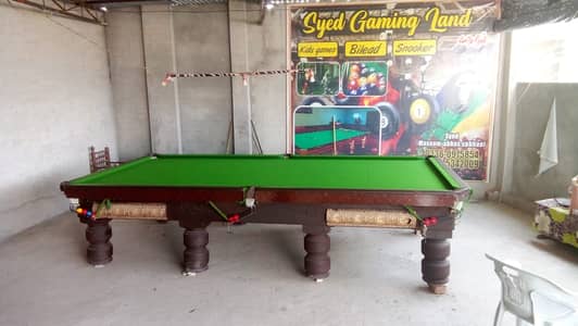Snooker Table Size 6 By 12 used but good condition.