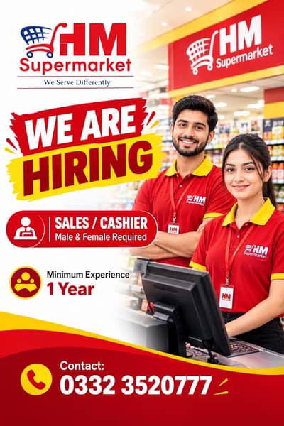 Staff Required