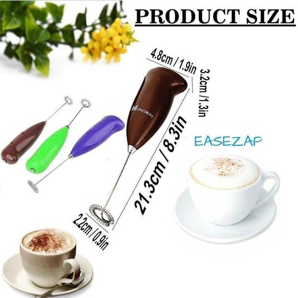 T  Electric Hand Held Milk Coffee Beater