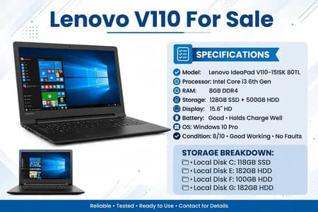 Lenovo IdeaPad V110-15ISK (Model 80TL)