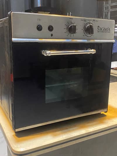 built in gas oven