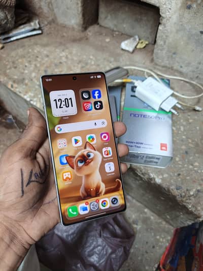 Infinix Note 50 Pro complete saman ha