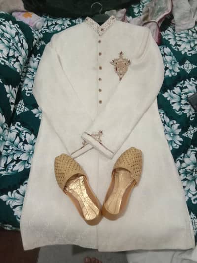 Sheerwani and khussa