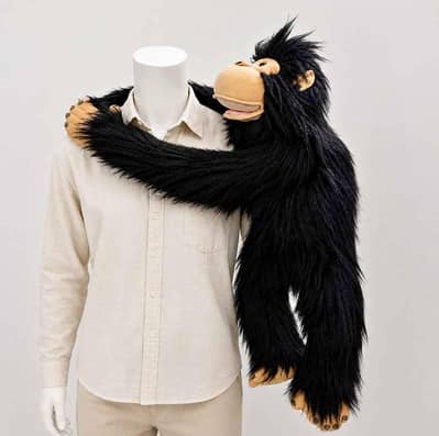 30" Large Full Body Primate Chimpanzee Ventriloquist Puppet
