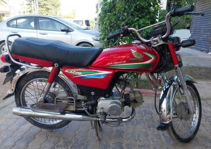 HONDA CD70 2016 RED FOR SALE