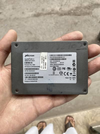 Micron 256GB SSD (Read Ad)