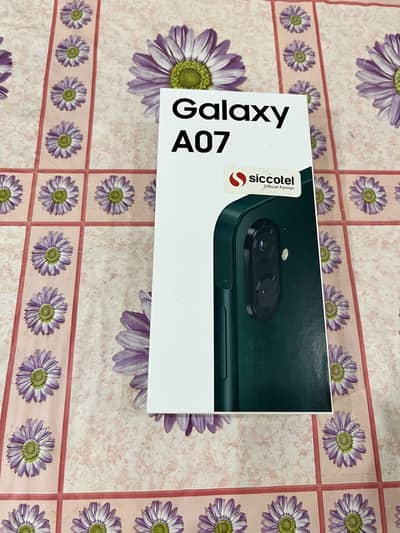 Samsung Mobile A07 (4+128) Green color