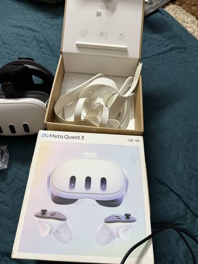 Meta Quest 3 128GB VR Headset – Excellent Condition + Accessories