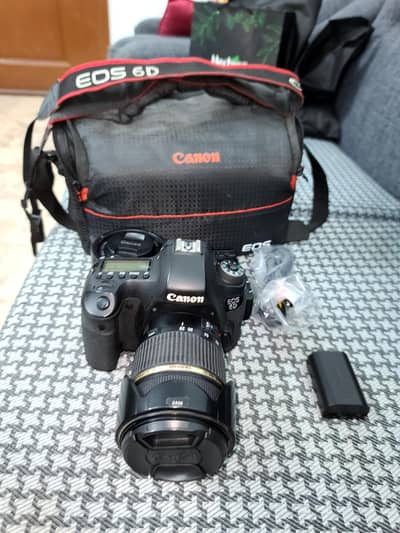 Canon 6D with 2 lenses