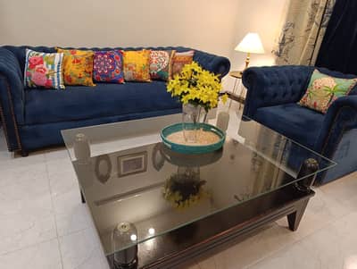 Furniture Set | Jamun Wood Sofa & Tables |Complete Living Room