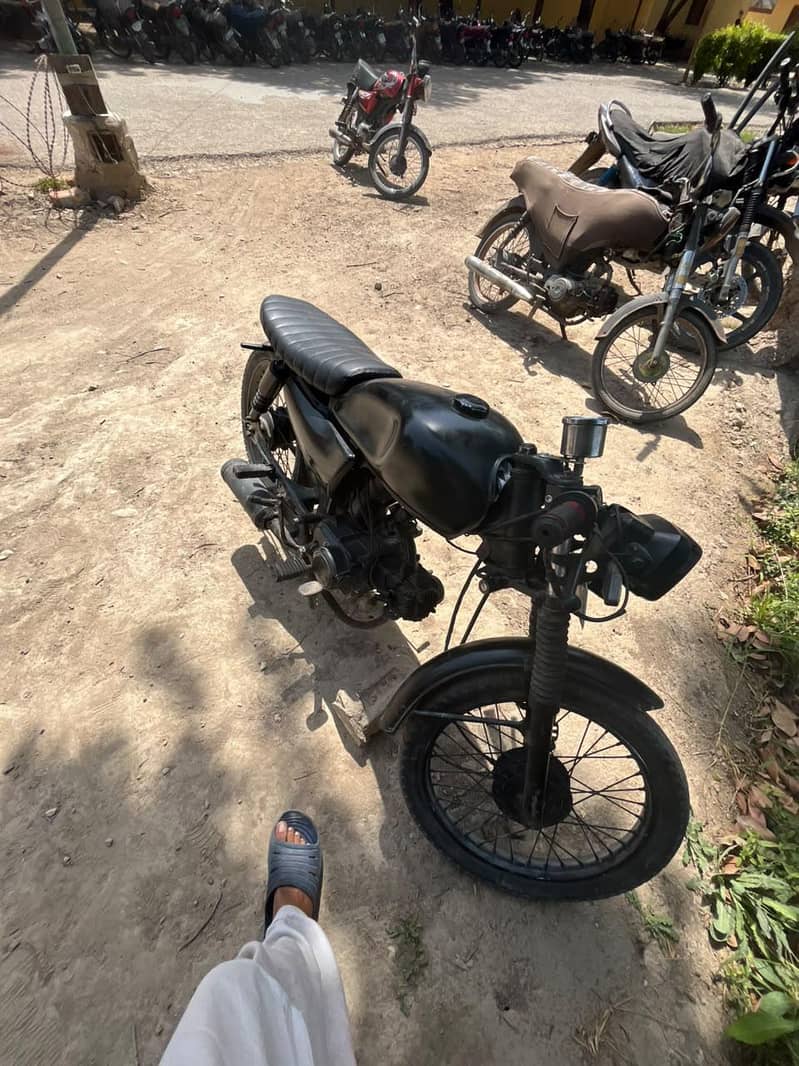 CD 70 cafe racer 13