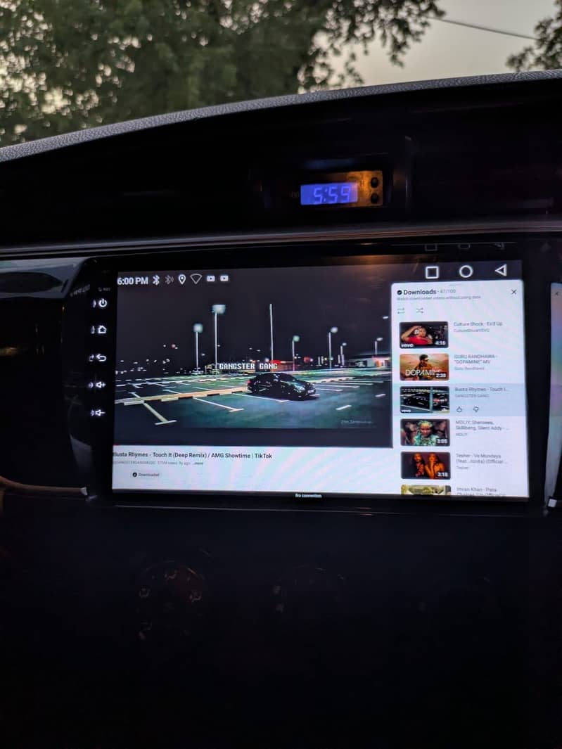 Toyota Corolla Android Panel 0