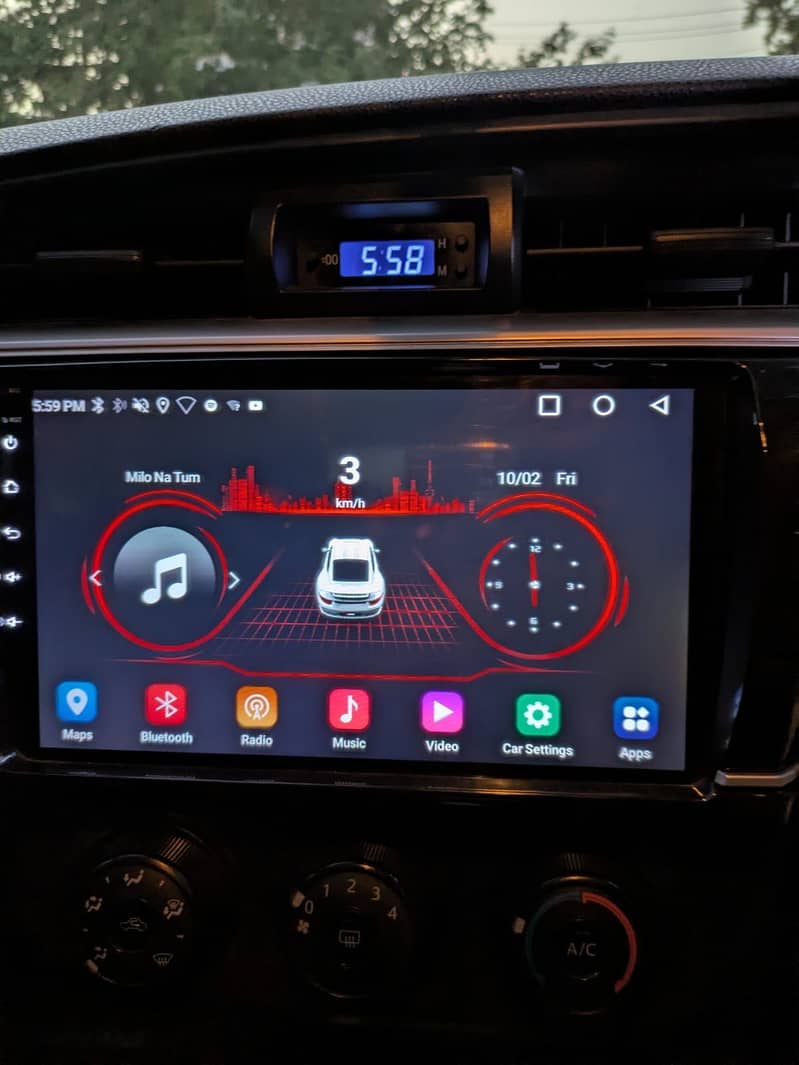 Toyota Corolla Android Panel 2