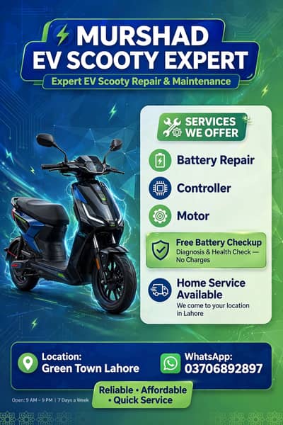 Murshad EV - Electric Scooty Repair, Battery, Controller Repair