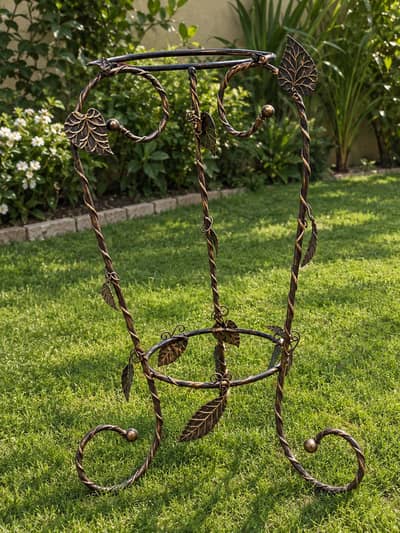 4 Set of Rod Iron Tables