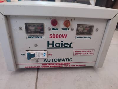 5000 Watt Voltage Stablizer Haier