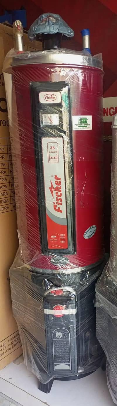 Twin Gas and electric geyser Fischer