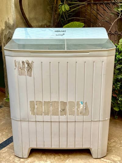Homage Twintub Semiautomatic Washing&Dryer Machine GrayDiamond