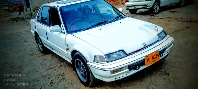 Honda Civic EXi 1991 Japani good car  AC LPG 22+average
