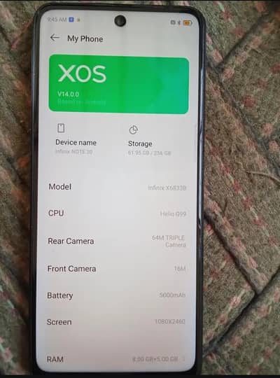 Infinix Note 30