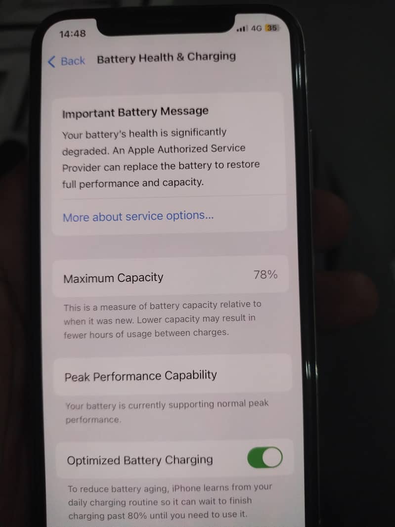 Apple iPhone X PTA APPROVED 256 LLA 4