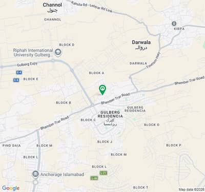 1 Kanal Plot For Sale In Gulberg Residencia A Executive