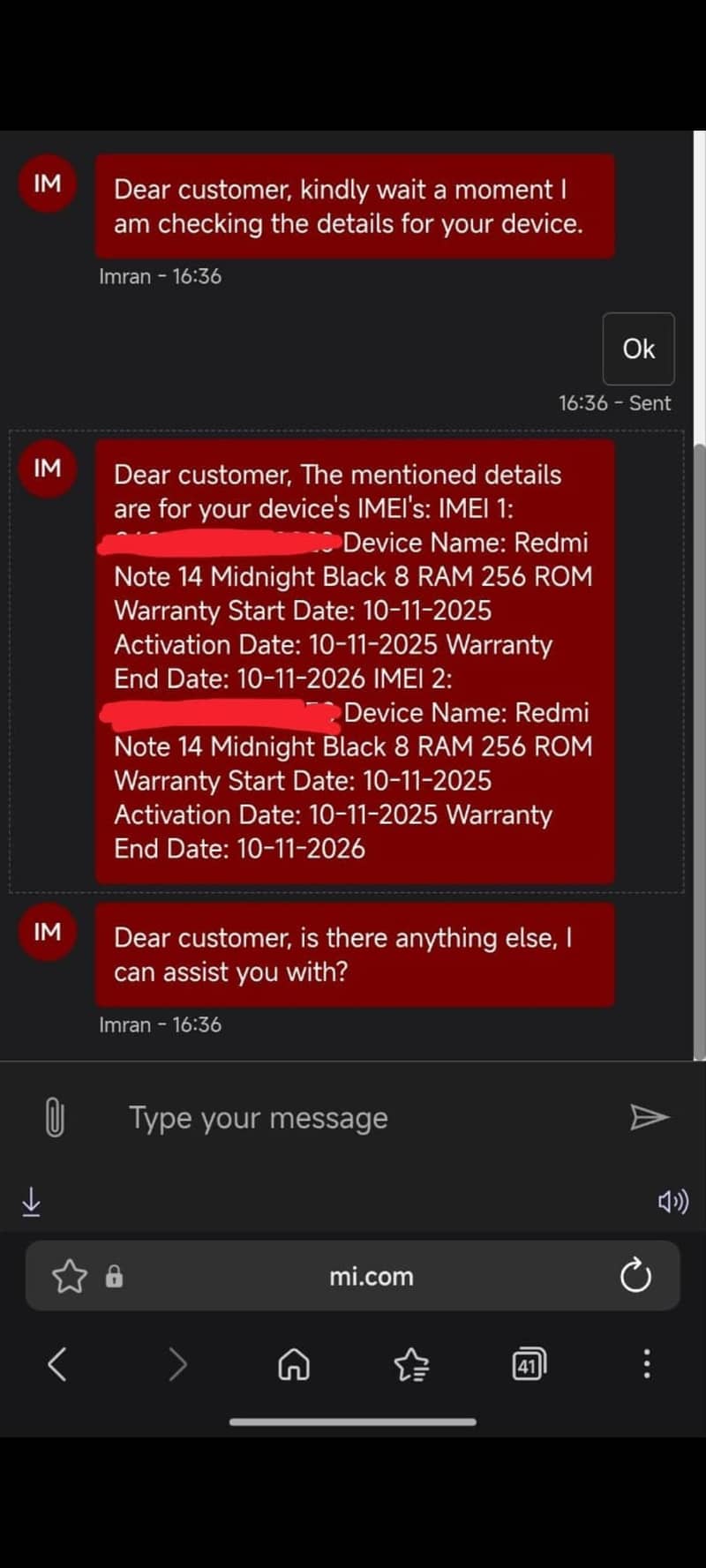 Xiaomi Redmi Note 14 3