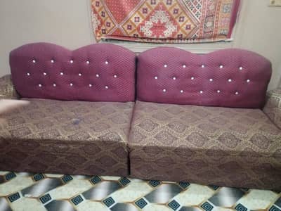 7 seater sofa set with Table with corner table