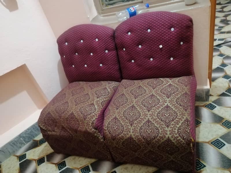 7 seater sofa set with Table with corner table 1