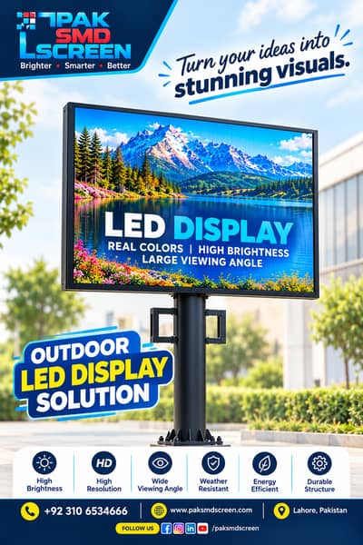 Smd Pole Streamers | Outdoor Smd Screens in ICT | SmdScreens