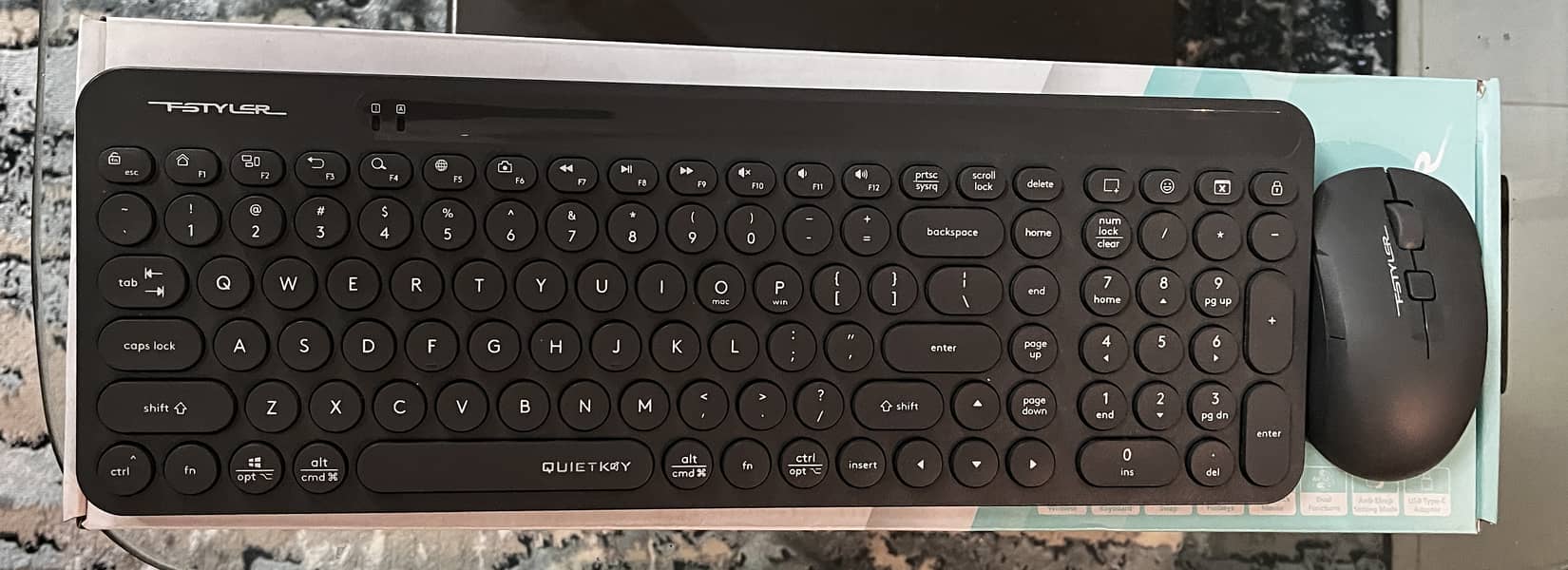 A4Tech Wireless Keyboard and Mouse 0