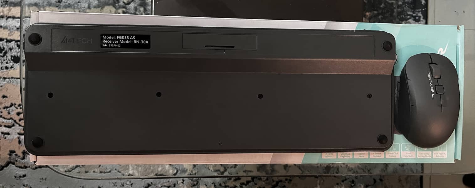 A4Tech Wireless Keyboard and Mouse 1