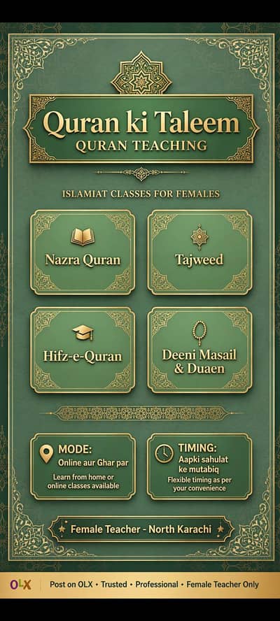 female quran teacher online