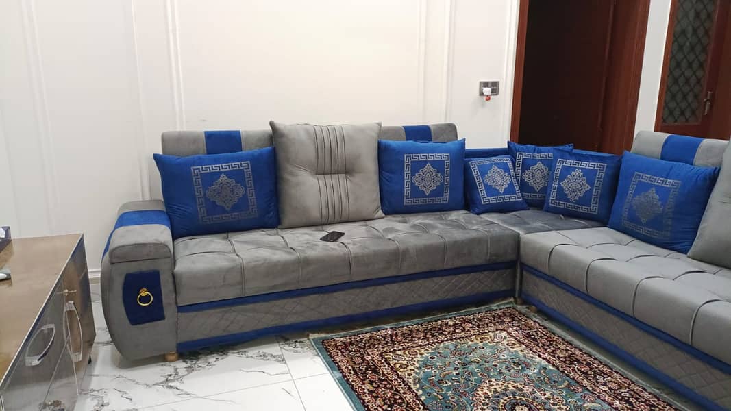 Sofa Set L Shape (7 seater) 1
