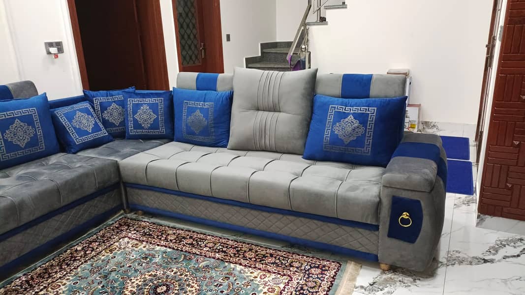 Sofa Set L Shape (7 seater) 2