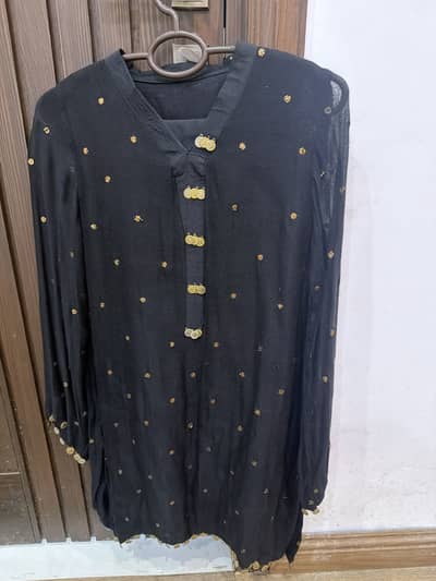 Black shalwar kameez medium
