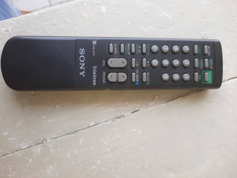 Sony old tv 0