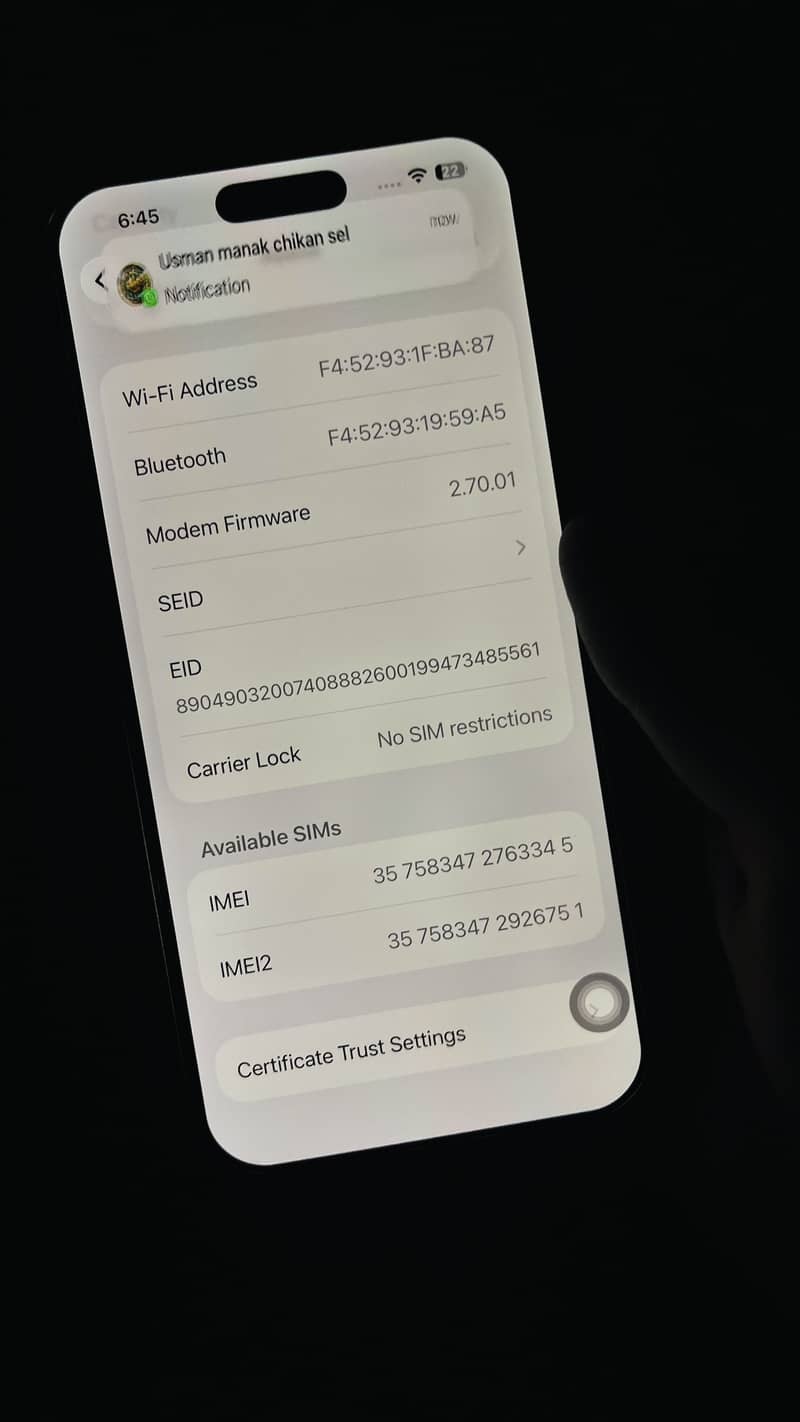 iPhone 16 pro Max 6