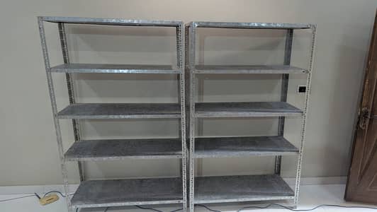 2 Steel Storage Racks For Sale – Like New Condition