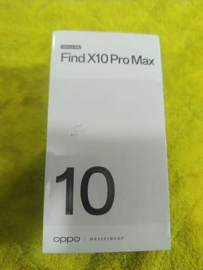 oppo find X10 pro 16+512 box pack