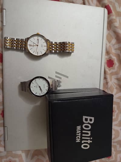 Almost new couple watches