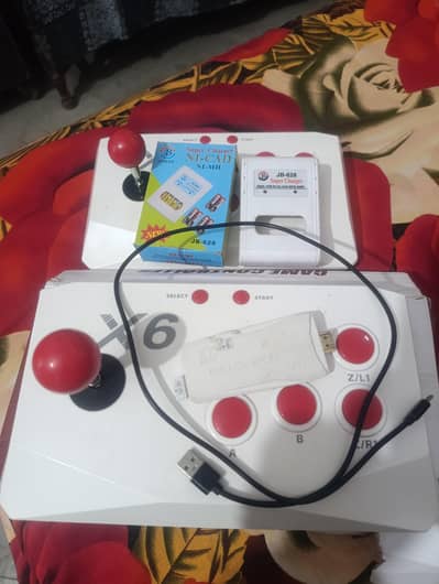 x6 retro classic gaming stick 30000+games  2 wireless gaming heandals