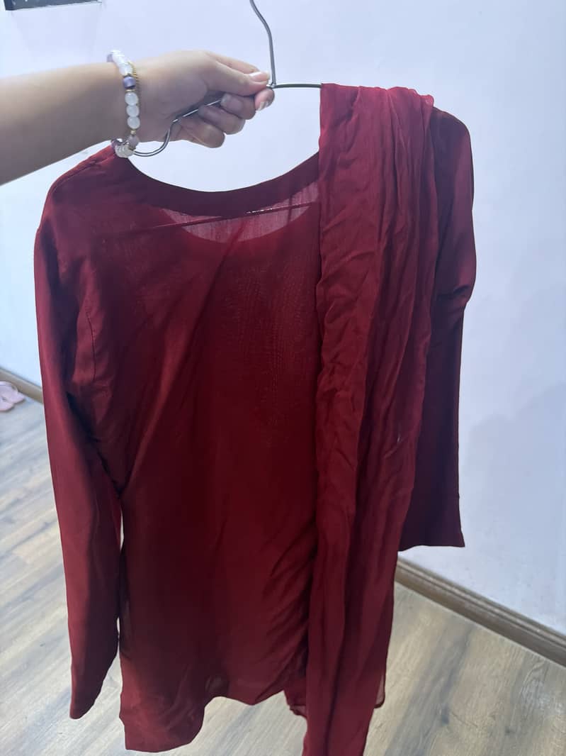 Red eid outfit 2