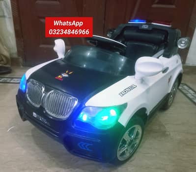 imported KIDS BABY POLICE CAR WITH REMOTE CONTROL Each & Everything ok