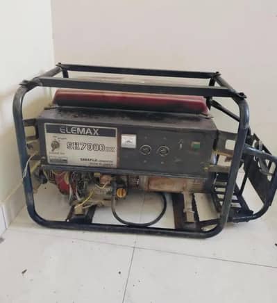 Elemax 6 kva self star petrol generator