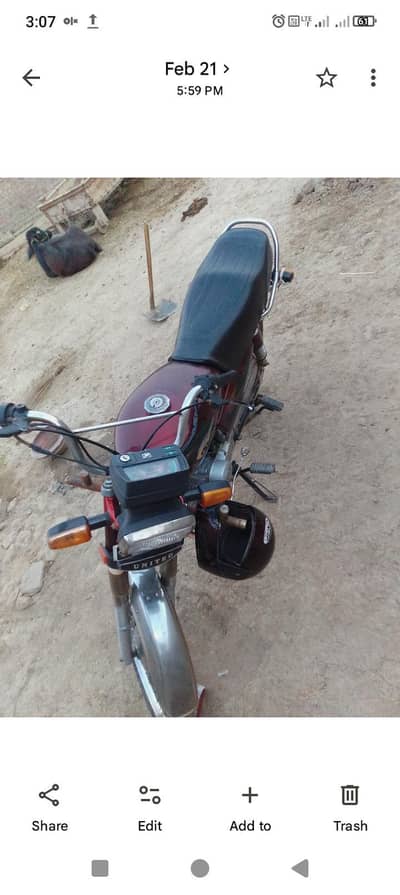 united saaf halat exchange hunda 70cd good condition