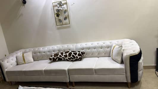 L  shaped sofa