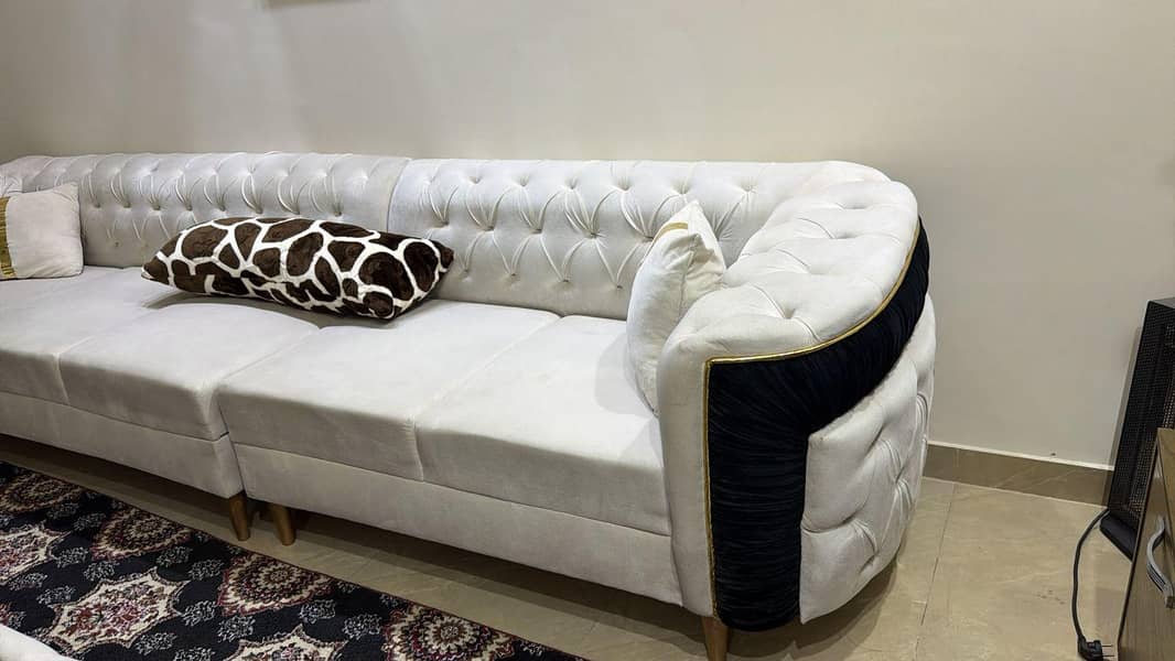 L  shaped sofa 1