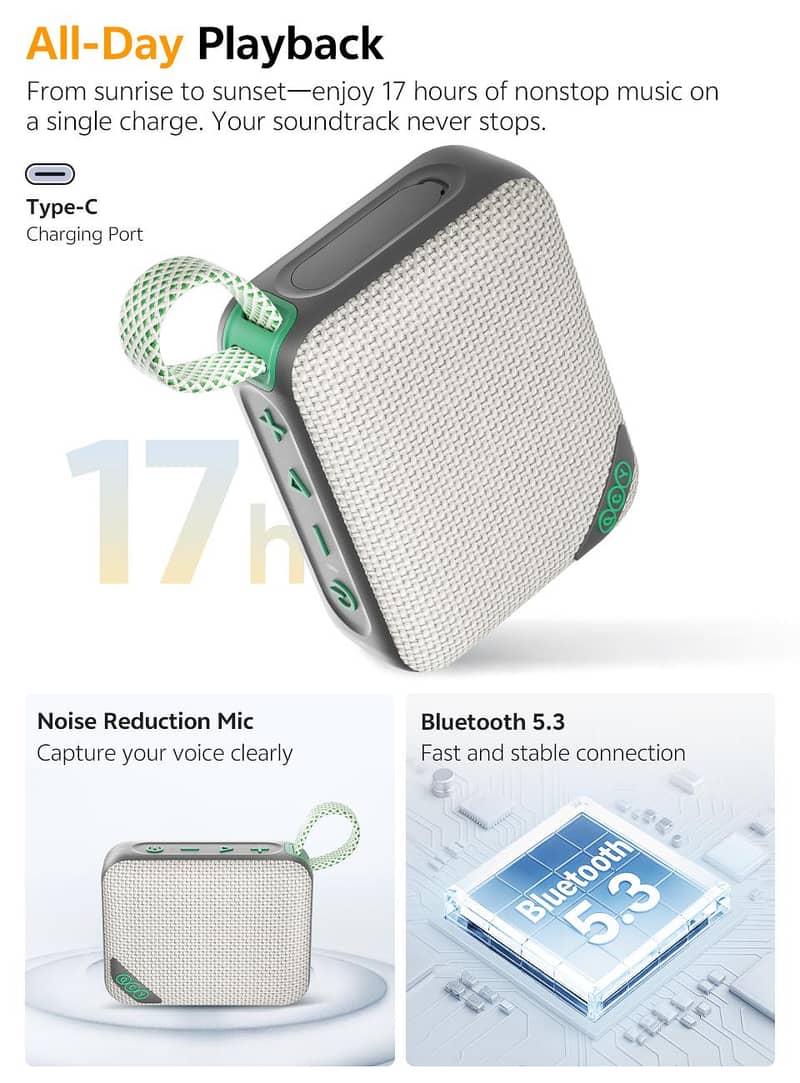QCY SP2 Bluetooth Speaker 4